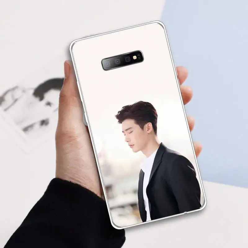 

Korean star actor Lee Jong Suk Phone Case Transparent For Samsung Galaxy A 71 21s S note 8 9 10 plus 20 ultra