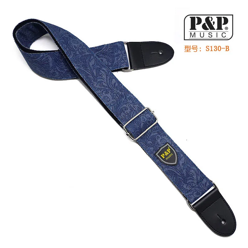 Гитарный ремень оптовая продажа джинсовый хлопковый бакелитовый Универсальный