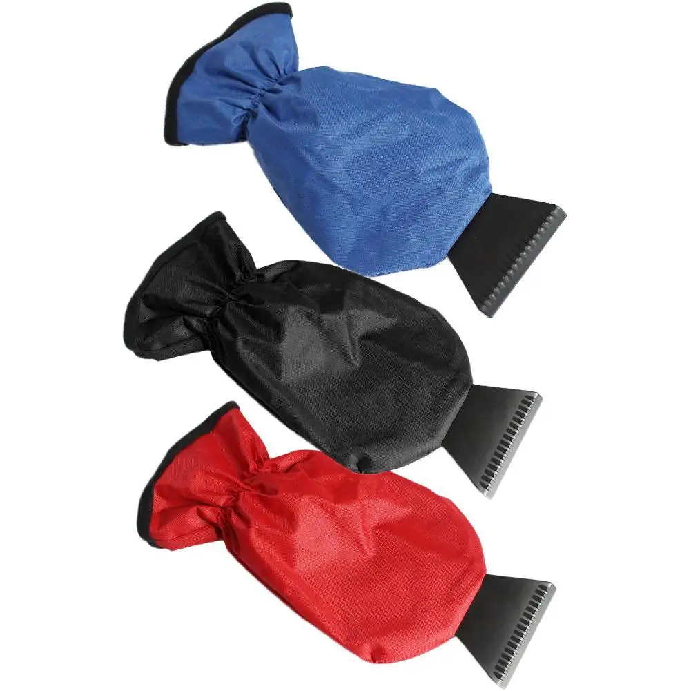 Водонепроницаемый Автомобильный скребок для льда варежка флисовая перчатка