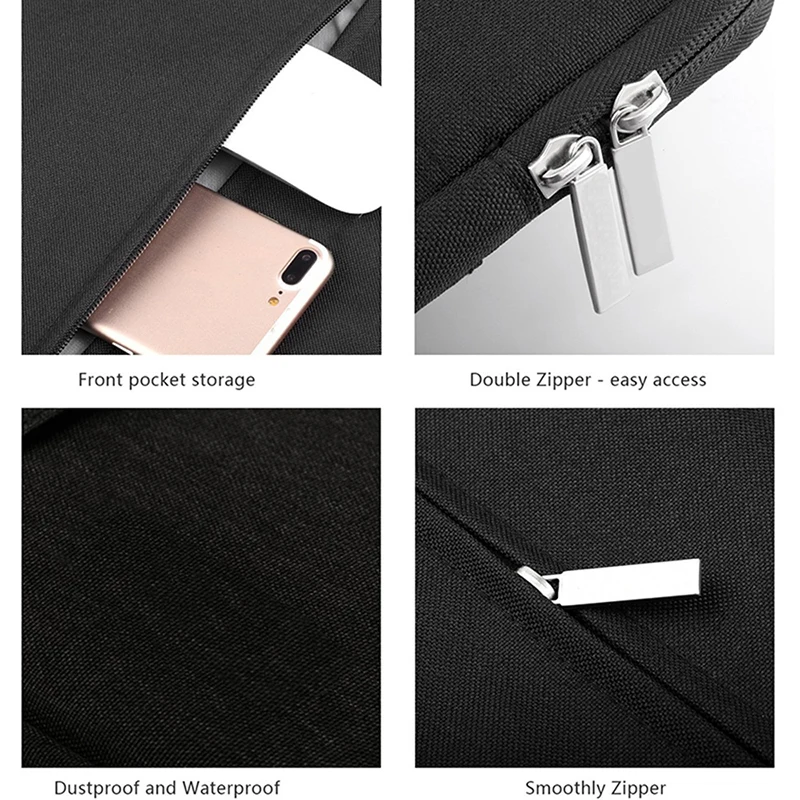 Laptop Bag For Macbook Air 13 Pro 15 Waterproof Liner Sleeve Solid Computer Cases Mac Book Protection Torba Na Laptopa | Компьютеры и