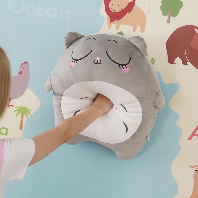 

Super soft down cotton My Neighbor Totoro doll plush toy bed to accompany you to sleep pillow cute doll rag doll soft cute girl