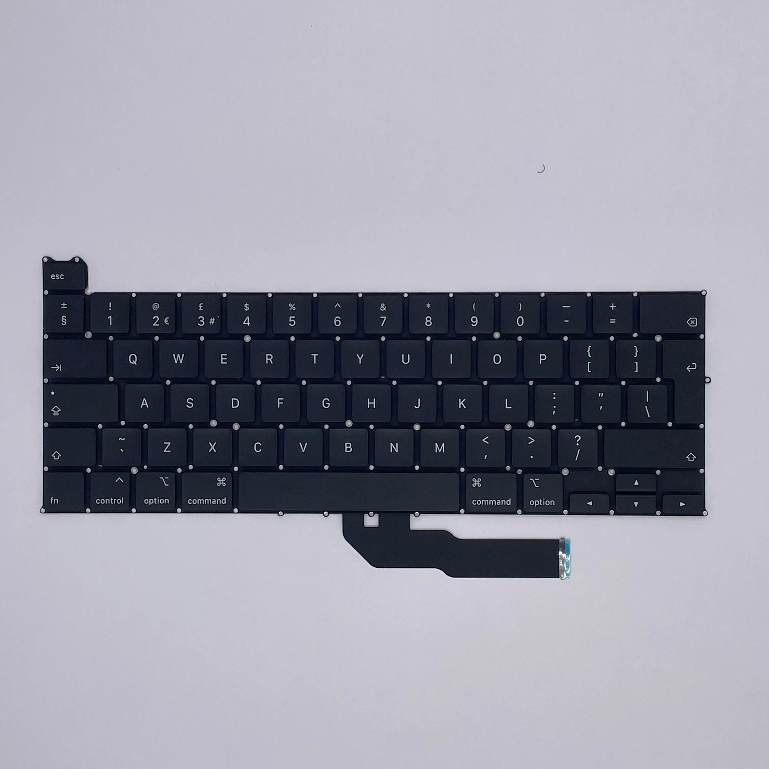 Ноутбук A2251 клавиатура US USA English для замены Apple MacBook Pro Retina 13 EMC3348 MWP72 ранний 2020 год.