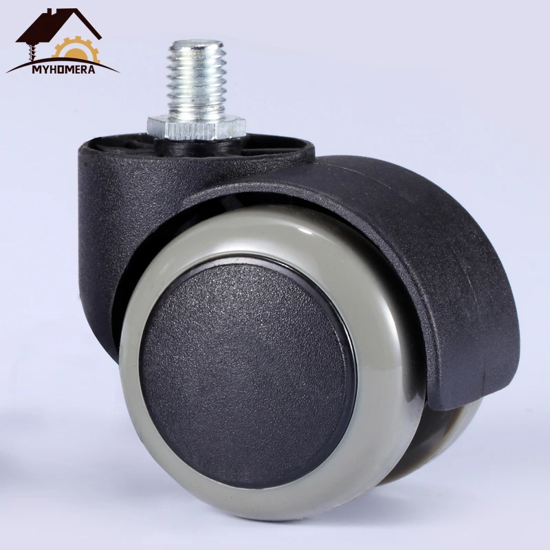 5 шт. 2 колесико для офисного кресла литейщик дюймовый поворотный Колёсики 360