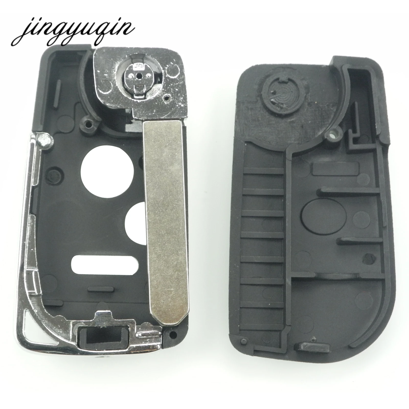 jingyuqin Cut/Uncut Modified Flip Folding Key Shell 2/3 Button For Honda Accord CRV Jazz FRV Fit Fob Remote Case Cover | Автомобили и