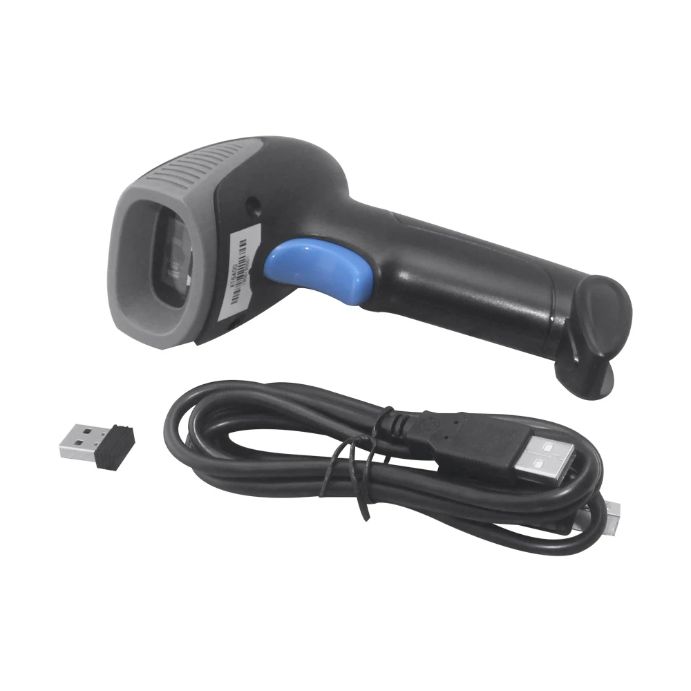 Портативный Ручной беспроводной сканер штрих-кодов CMOS USB 2 4G 1D 2D с поддержкой |