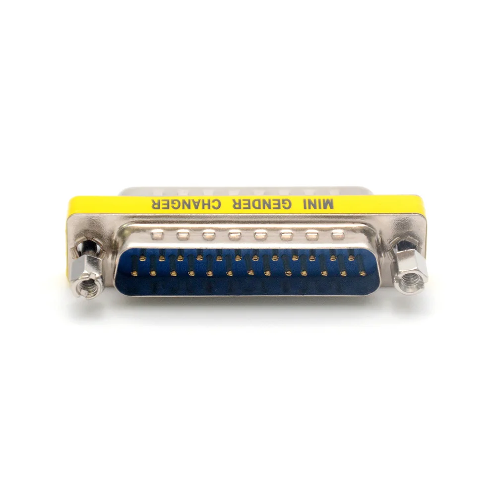DB25 D-Sub 25-контактный мини-переходник переходник для последовательного соединения