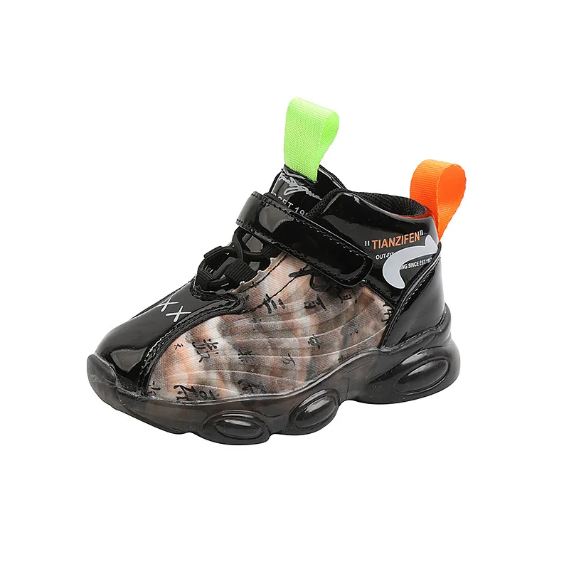 

Детская обувь, новинка 2022, осенняя спортивная обувь для мальчиков и девочек, подходящая по цвету, Детская легкая повседневная обувь, модные ...