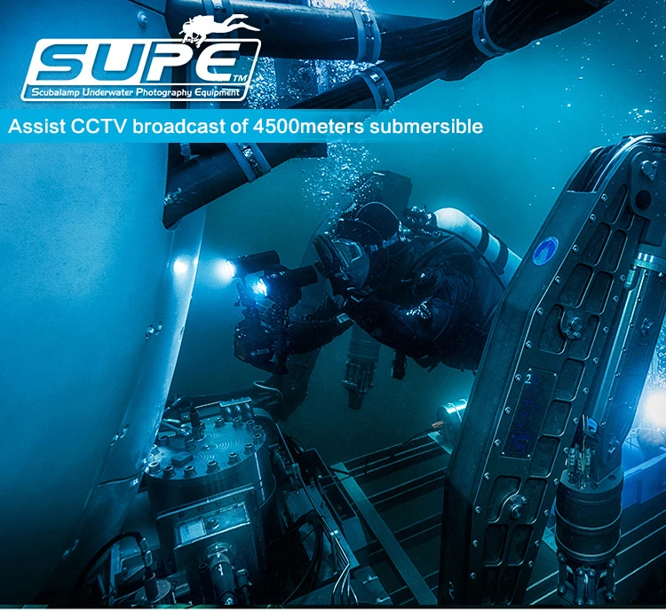 SUPE V6K 12000lum Studio COB светодиодный светильник для дайвинга светильник для подводной фотографии светильник для подводного погружения Фото Видео флэш-светильник 6A/usb vedio светильник