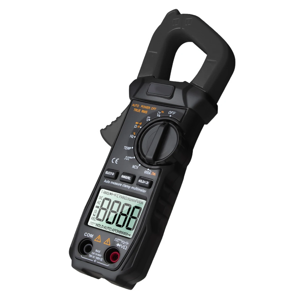 

ST209 Digital Multimeter Clamp Meter 6000 Counts Auto Range True RMS DC/AC Current Clamp Tester Voltmeter Clamp Multimeter