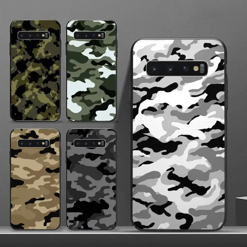 

Camouflage Camo Army Phone Case For Samsung galaxy S 8 9 10 20 21 30 A 30 50 51 70 note 10 plus Ultra 5g