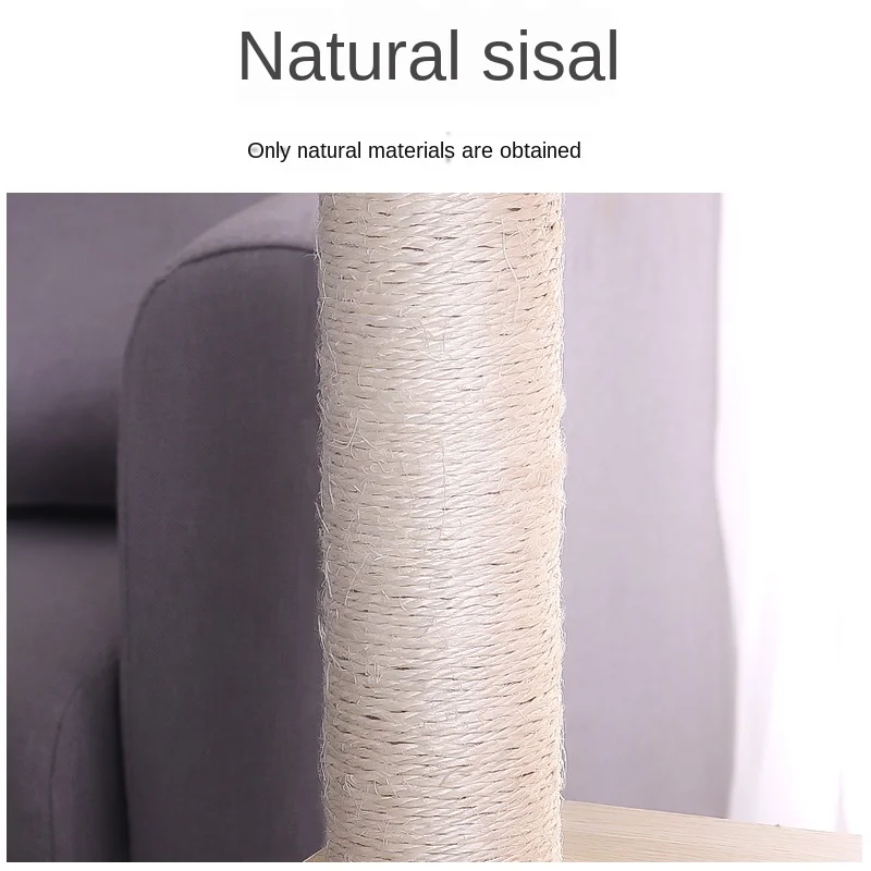 

Green material cat climbing frame wear-resistant scratch-resistant cats tree integrated installation convenient pet toy