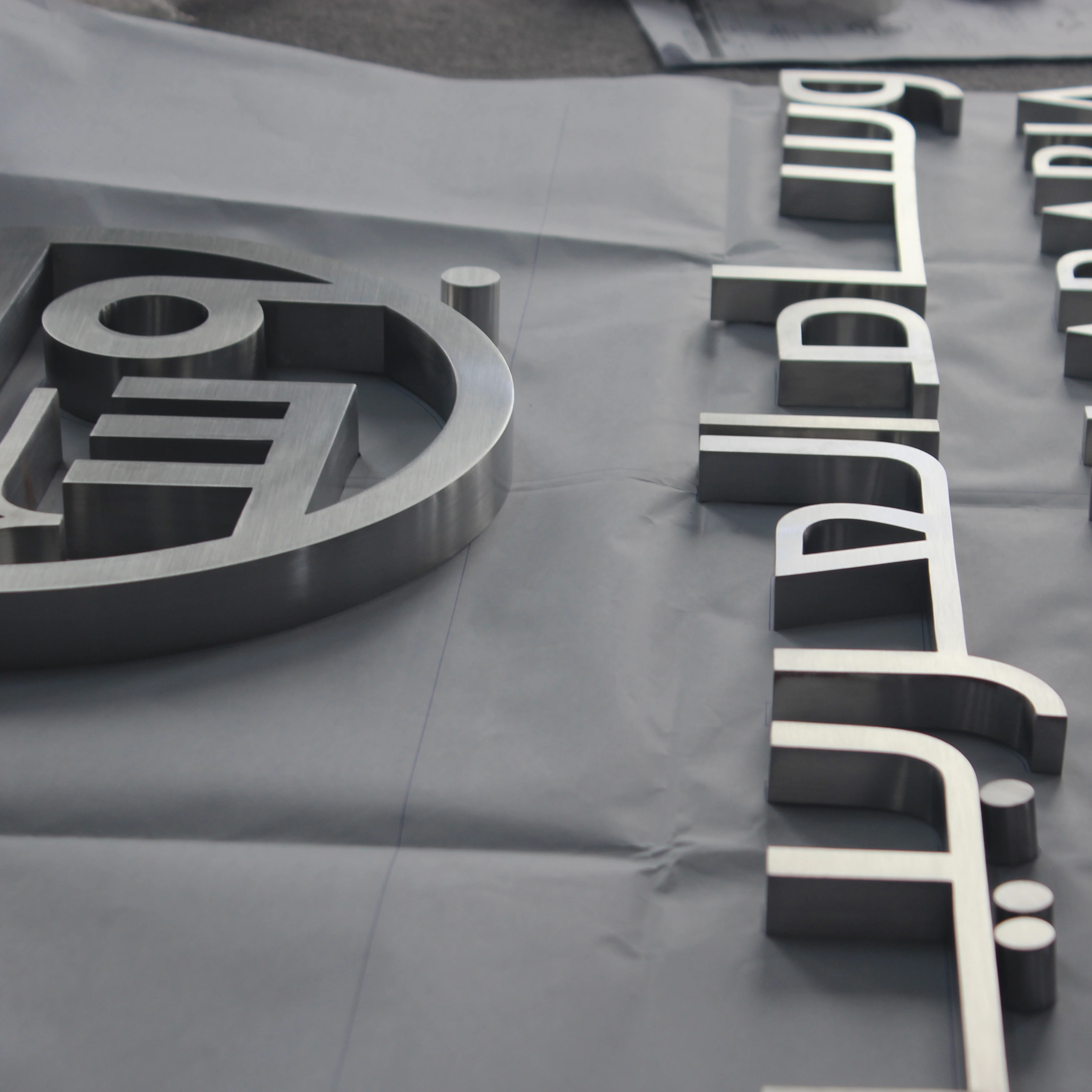 Customized Laser Cut Channel Letters Outdoor Indoor Shop Metal Logo Brass Stainless Steel | Дом и сад