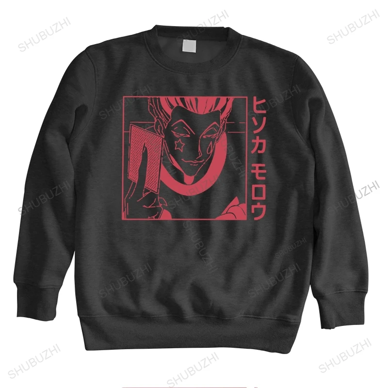 

Fashion print sweatshirt Men Hunter X Hunter Hisoka Morow hoody Soft Cotton hoodie autumn Japan Anime Manga Hxh hoodies Gift