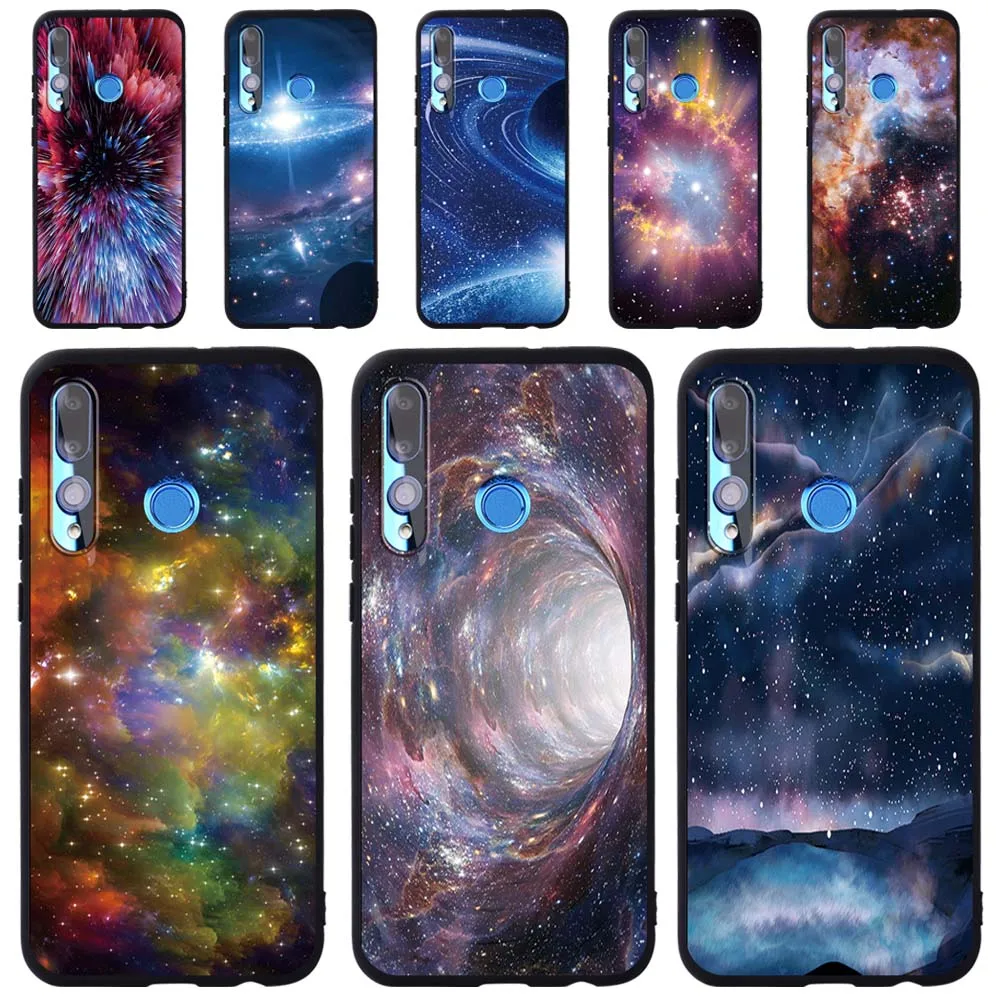 

universal space Case for Huawei P Smart 2019/Huawei P Smart Plus 2019 ShockProof Soft Mobile Phone TPU Silicone Cover Back Case