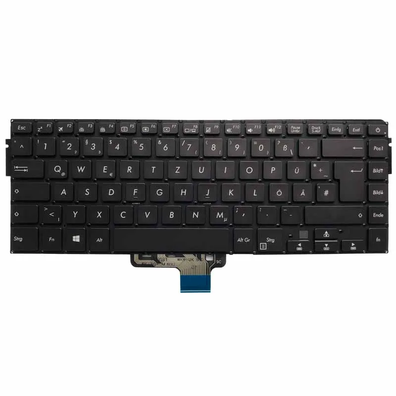 Новые немецкие подсветкой клавиатуры ноутбука для ASUS VivoBook X510 X510UA X510UQ F510UA K510 X510UN