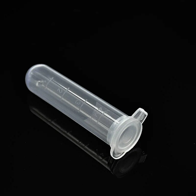 Центрифужные пробирки 5 мл центрифужной с крышкой Пластик Тесты трубка EP трубки
