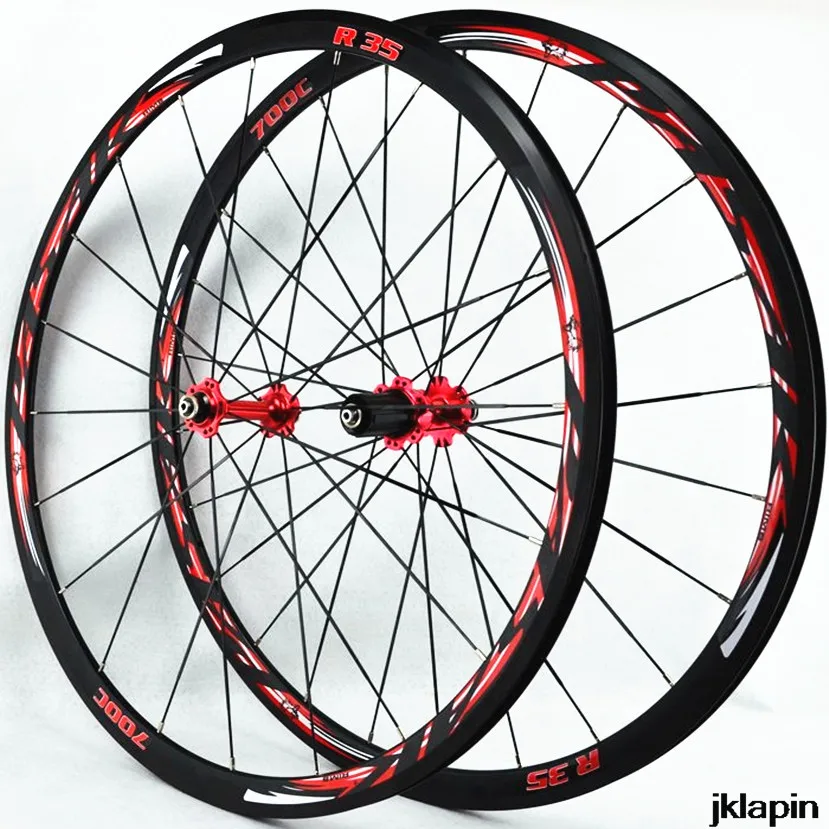Комплект колес для шоссейного велосипеда PASAK R35 700C с герметичным подшипником 11