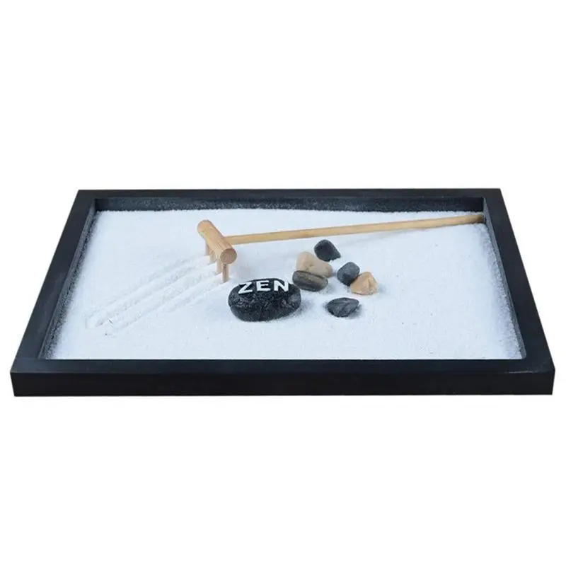 Японский Настольный сад Karesansui Mini Zen с погремушками и песчаной отделкой для дома