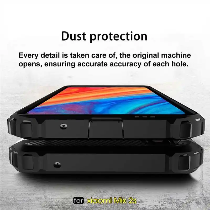 Противоударный чехол Mokoemi для Xiaomi Mi Mix 2s железная броня 5 99 дюйма мобильного