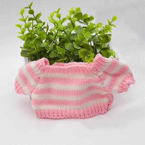Pink B Boxi Милая Одежда Аксессуары для 30 см плюшевые куклы утка подарок на день рождения игрушка для детей дети взрослые - Цвет: Pink B