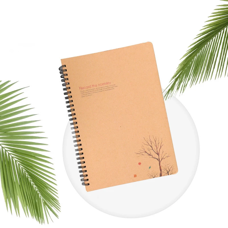 Винтажная Обложка из крафт бумаги для путешествий дневника блокнота офиса школы