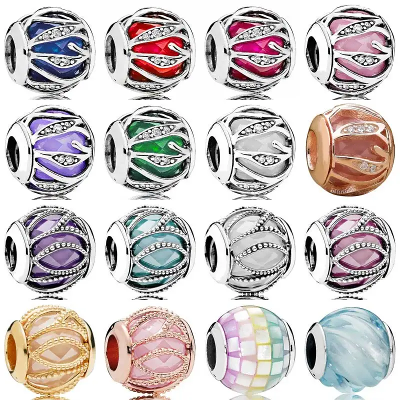 

Браслет из серебра 925 пробы с разноцветными листьями и радужной мозаикой