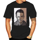 Футболка Mr Robot мужская с принтом маски, Модная хлопковая тенниска с коротким рукавом, майка с логотипом робота для ТВ-шоу, лето