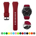 Ремешок силиконовый для Samsung Galaxy Watch 46 мм 42 мм, спортивный браслет для huawei watch gt gt 2 amazfit gtr 47 мм 42 мм, 22 мм