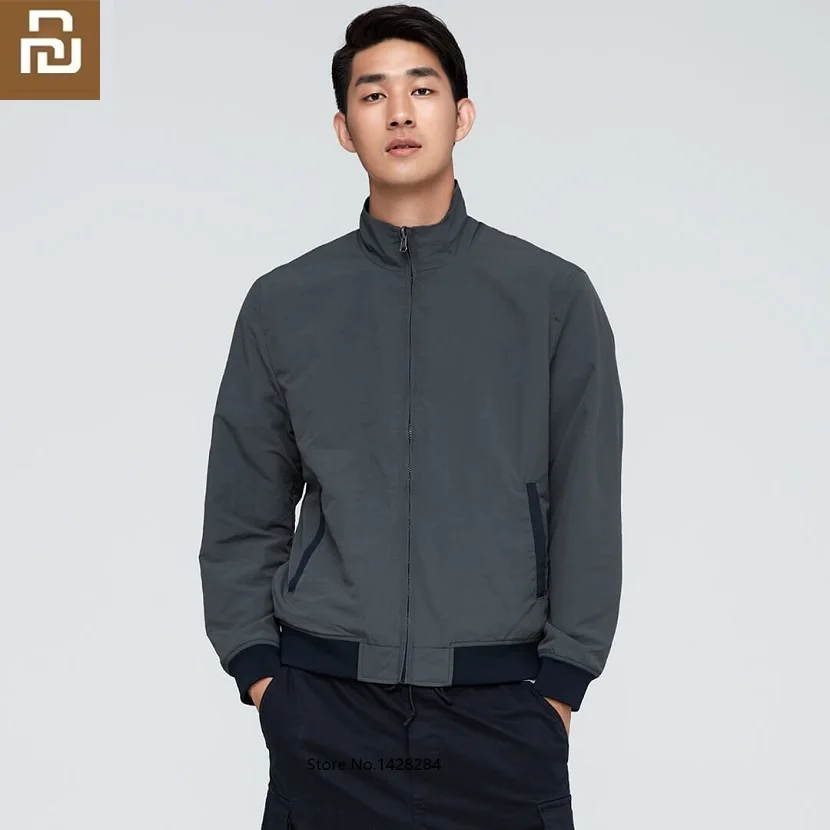 Youpin Cottonsmith модная двухсторонняя ветрозащитная Мужская куртка Весенняя