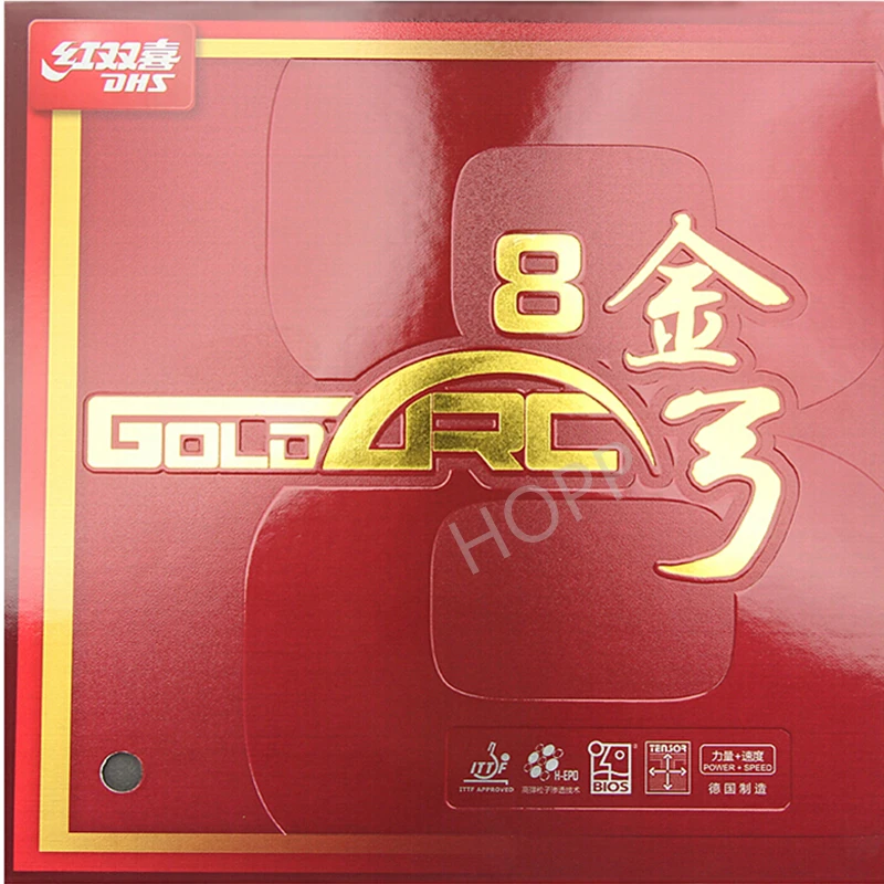 

DHS GoldArc 8 Table Tennis Rubber Cake Sponge made in Germany Original Gold Arc 8 DHS Ping Pong Sponge