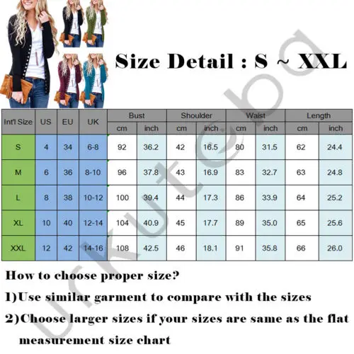 Autumn Winter Womens Retro Long Sleeve V Neck Snap Button Cardigan Outwear Knitwears Sweater Black Wine Red Purple |