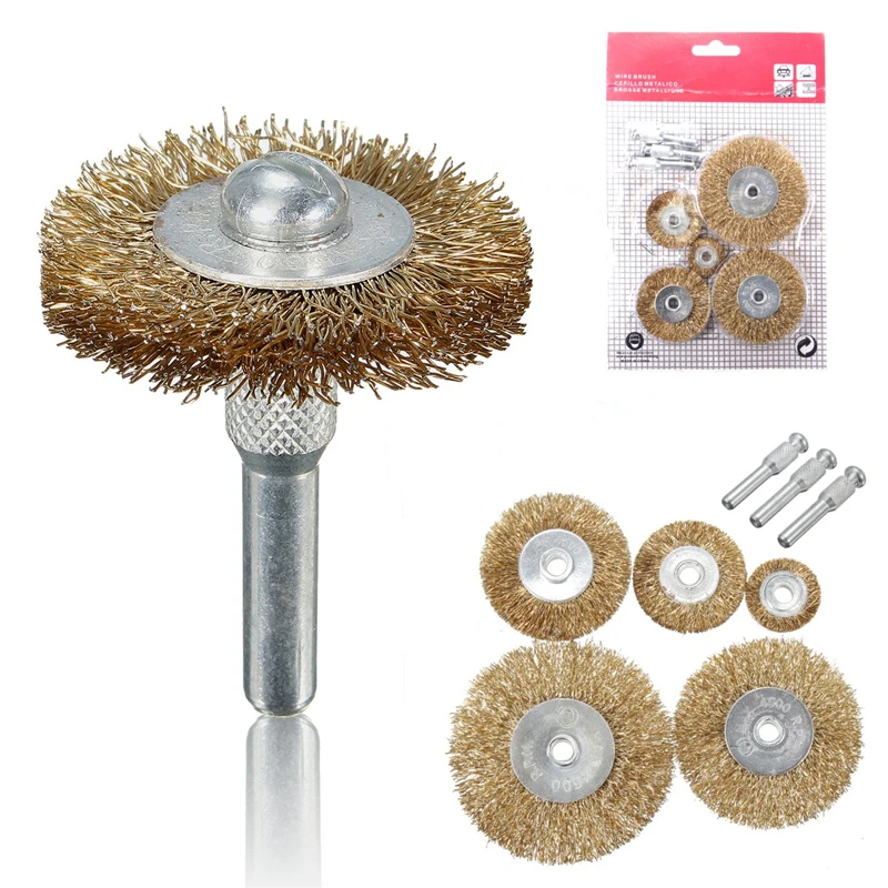 Набор шлифовальных насадок комплект из 8 плоских миниатюрных вращающихся с