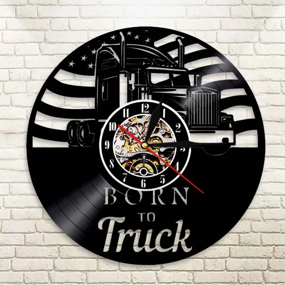 Самосвал фермерский дом Настенный декор настенные часы Ретро США Ферма грузовик
