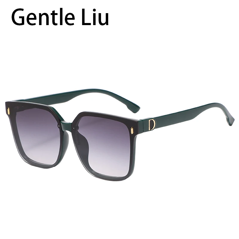 

2021 Модные женские Большие Квадратные Солнцезащитные очки женские роскошные дизайнерские солнцезащитные очки для мужчин ретро большая опр...