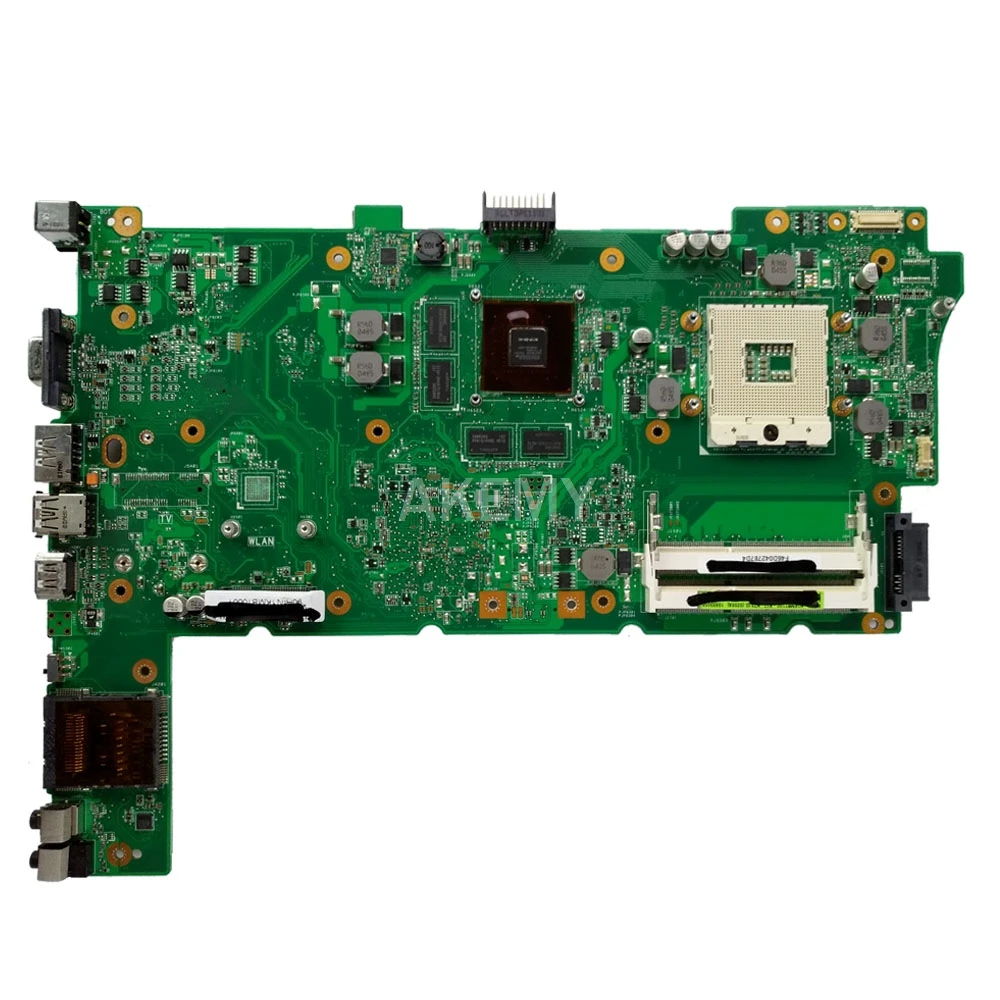 Для ASUS N73S N73SV N73SM материнская плата для ноутбука GT540M видеокарта Mianboard|pc motherboard|tablet pc