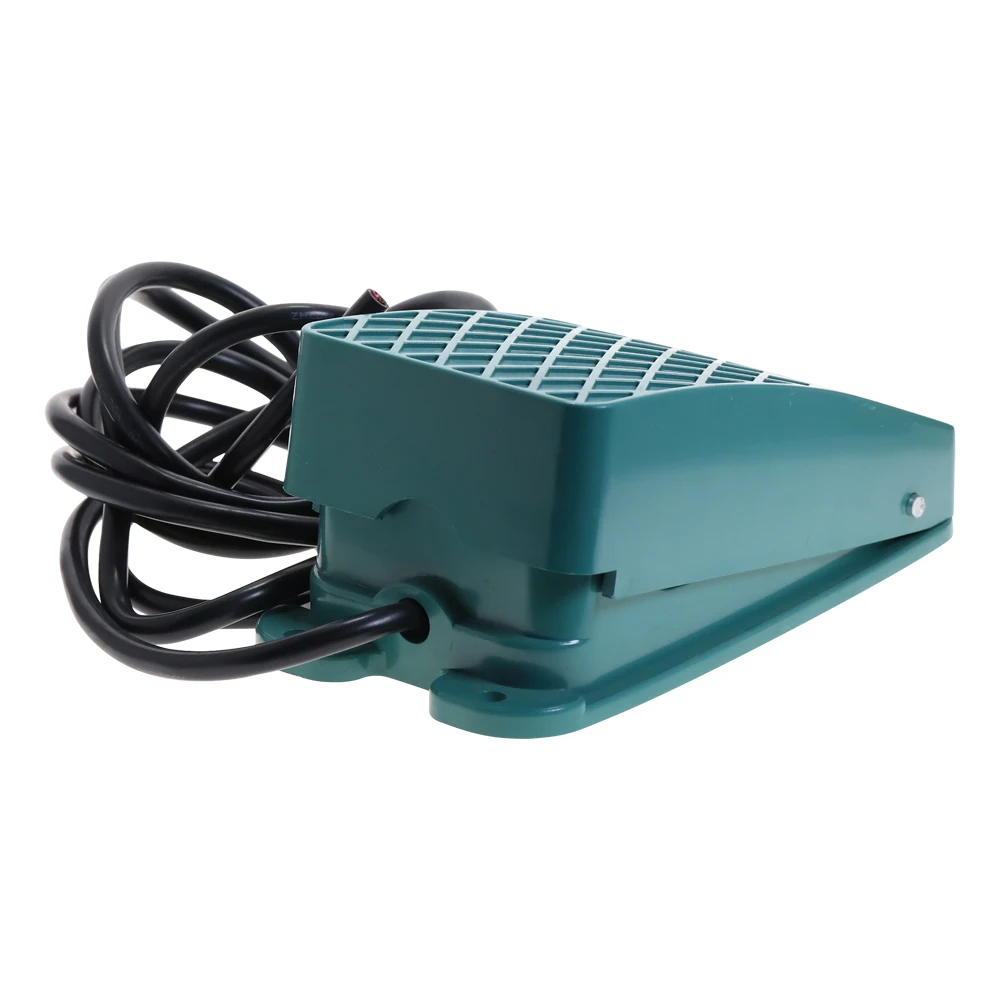 AC 250V 10A SPDT NO NC Нескользящая металлическая моментальная педаль переключения