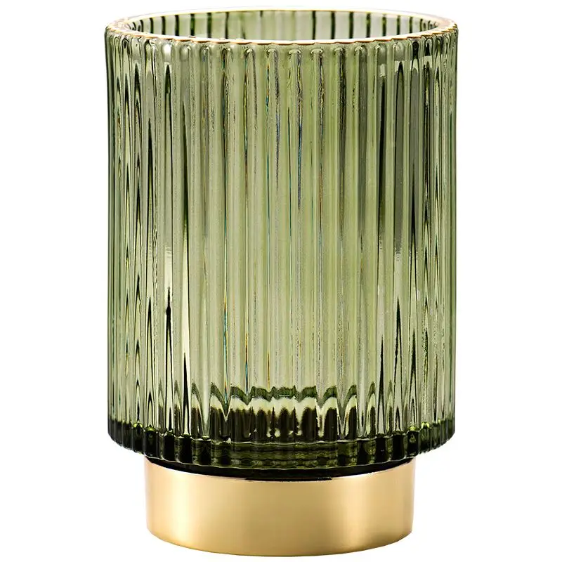 

Nordic style Table Decoration of car Storage Box of the organizer Cosmetic glass containers of support Pen holder Home decor