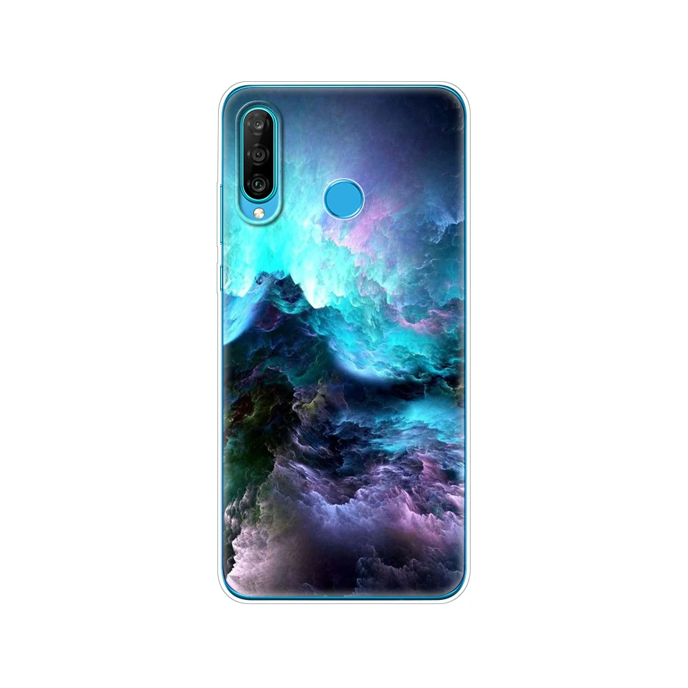 Чехол для Huawei P30 Pro силиконовый чехол из ТПУ телефона VOG L29 ELE Lite|Бамперы| |