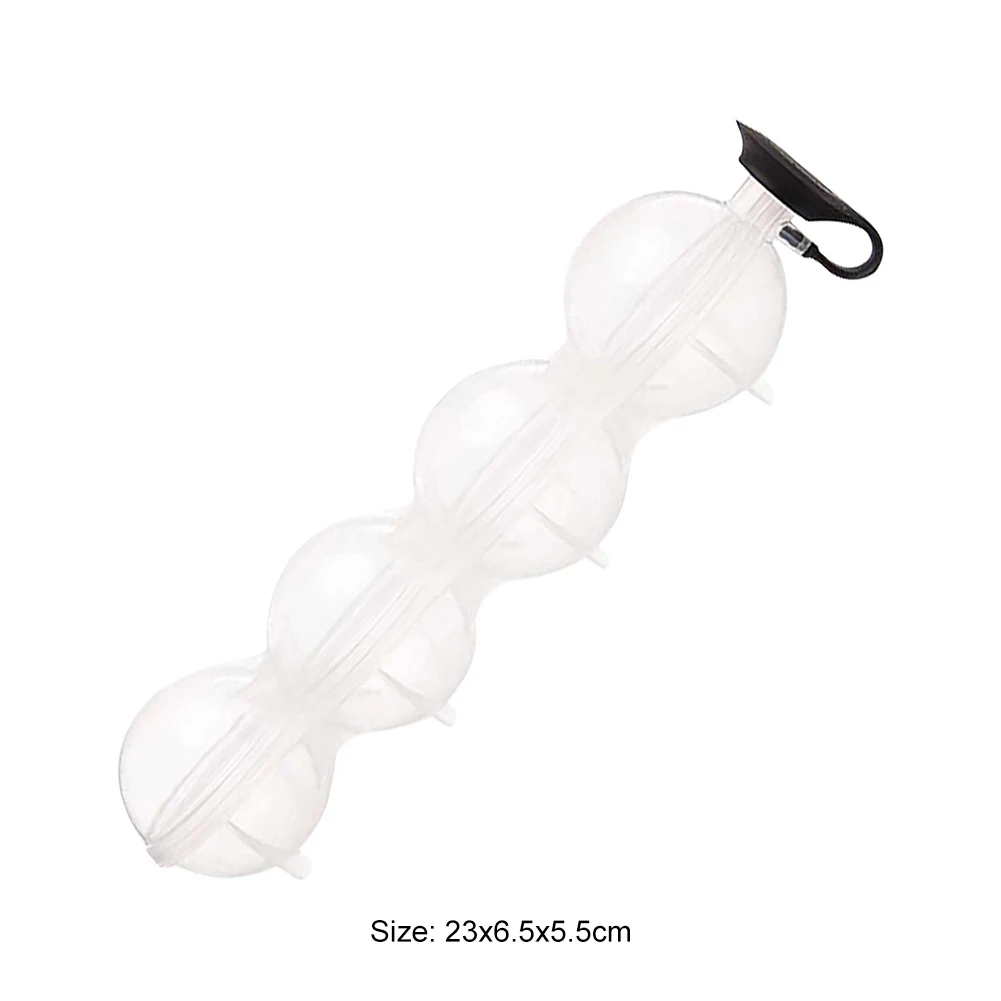 

4 Cavity Ice Cube Maker Form For Ice Flexible Silicone Whiskey Cocktail DIY Round Ice Ball Ice Grid Party For Bar Kitchen Tool