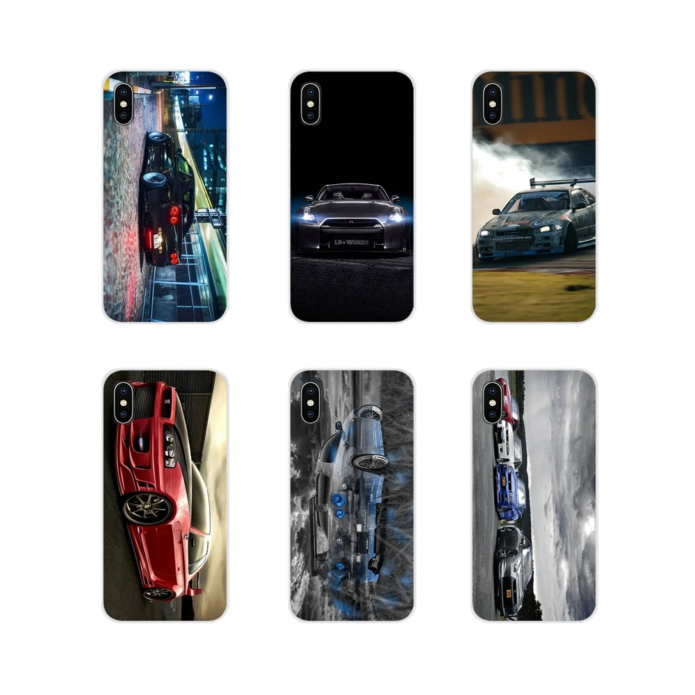 Автомобильные аксессуары для Nissan Skyline Gtr R34 чехлы телефонов Oneplus 3T 5T 6T Nokia 2 3 5 6 8 9 230
