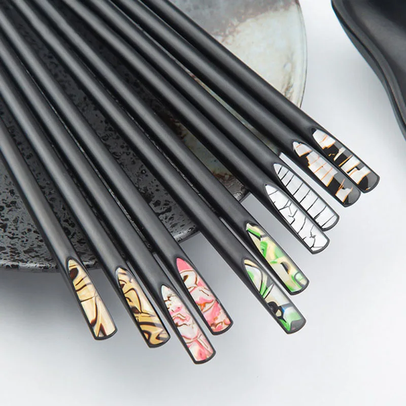 Набор палочек для еды из сплава 5 пар | Дом и сад