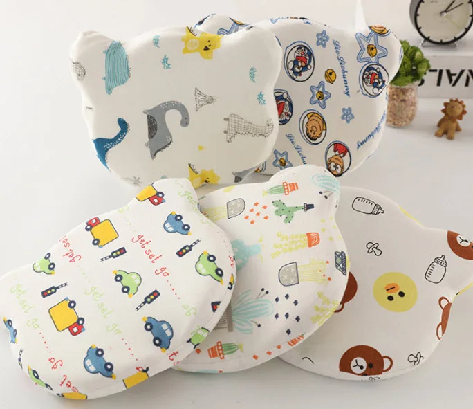 

Cartoon Infant Pillow Memory Foam Soft Pillow Anti Flat Head Soft Skin Lovely Appearance Cute Baby Pillow
