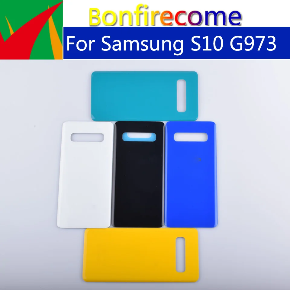 Задняя крышка батарейного отсека для Samsung Galaxy S10 G973 SM-G973 10 шт. | Мобильные телефоны