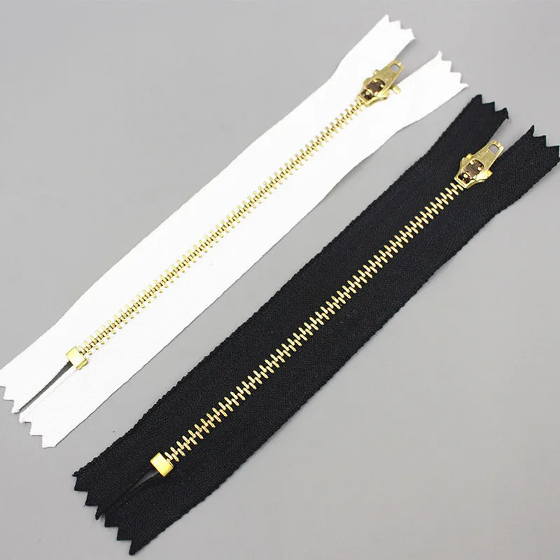 8 20 см 1 шт. с открытым концом автоматическим замком из чистой меди на молнии