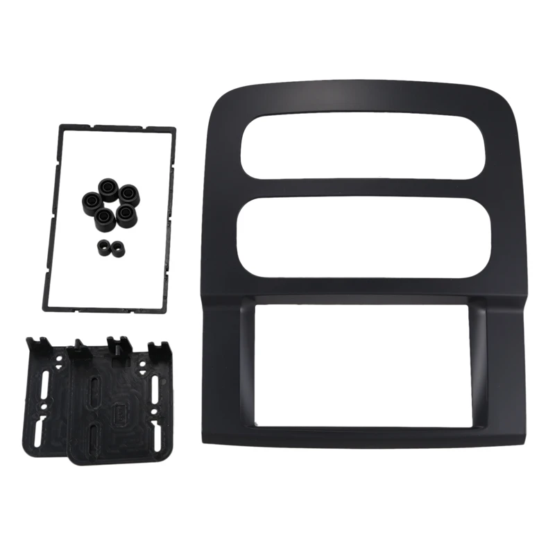 2Din автомобильный GPS Радио фасции рамка для 2002-2005 Dodge Ram 1500 2500 3500 черный набор