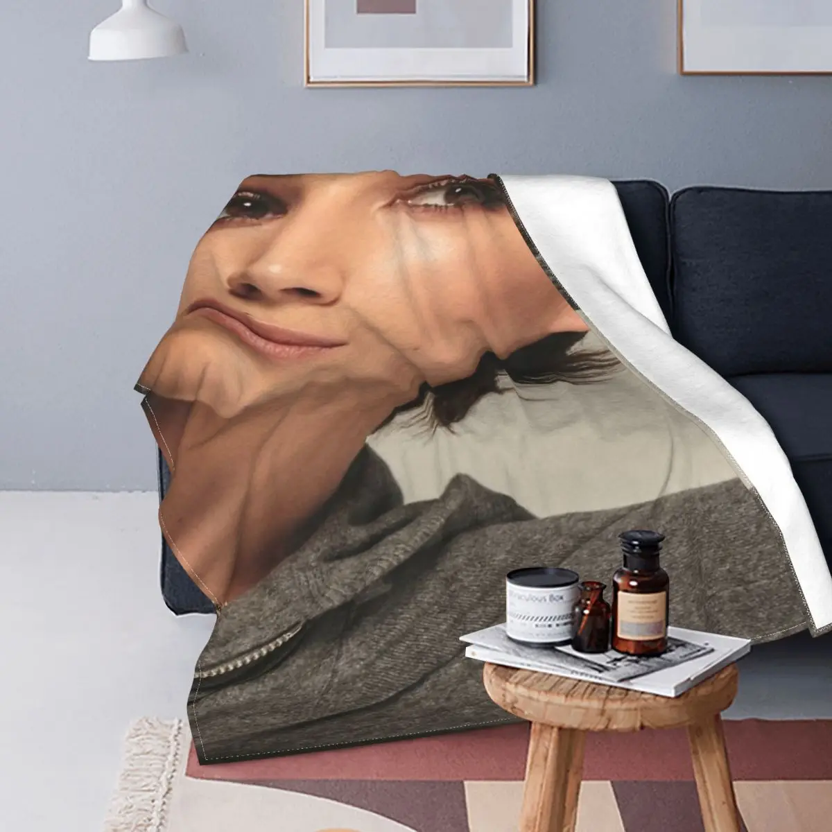

Надпись Corbero-2 manta для cama cuadros, ropa de cama, manta double de algodón