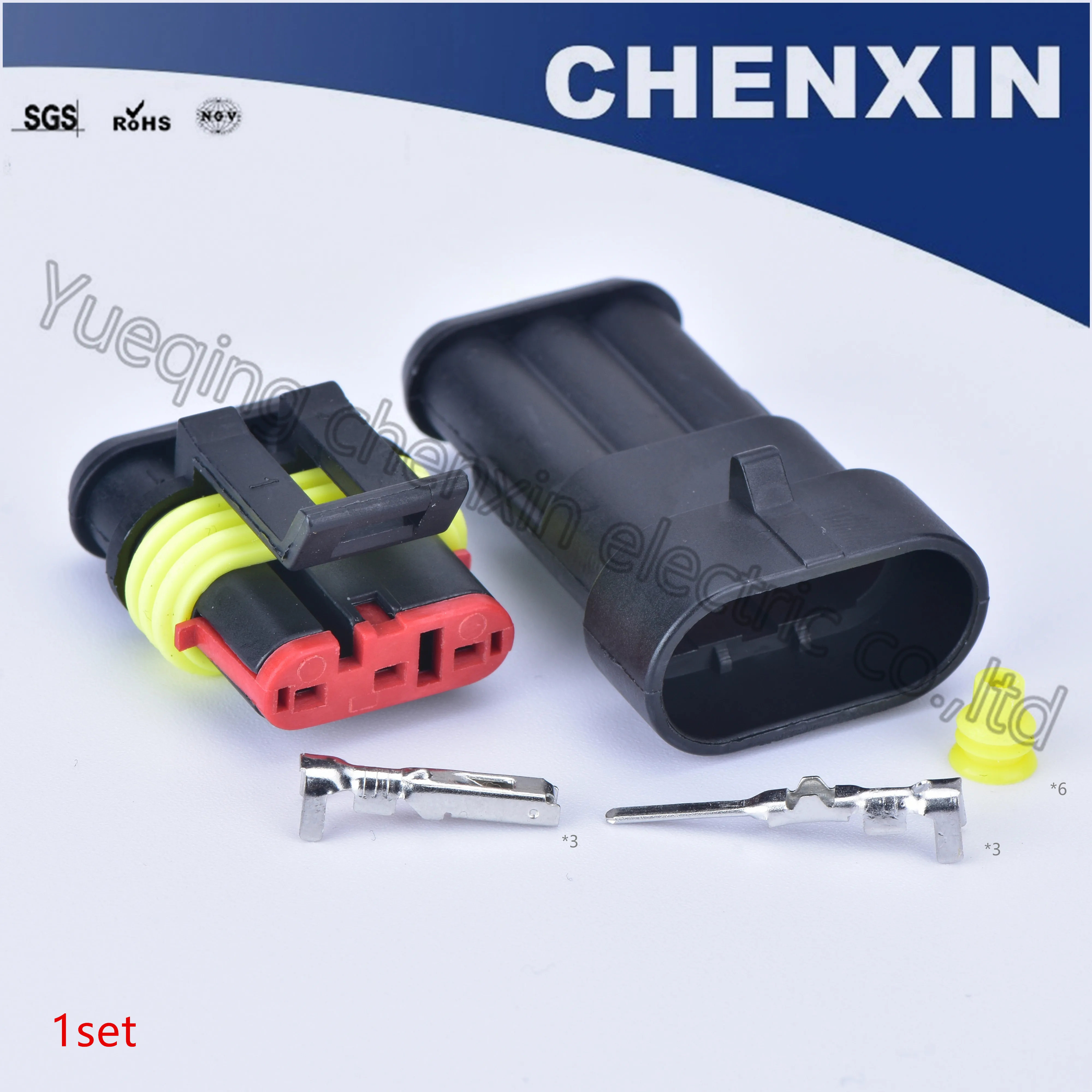 TES 3 Φ (мужская женская) контактный разъем для ксеноновой лампы электрическая