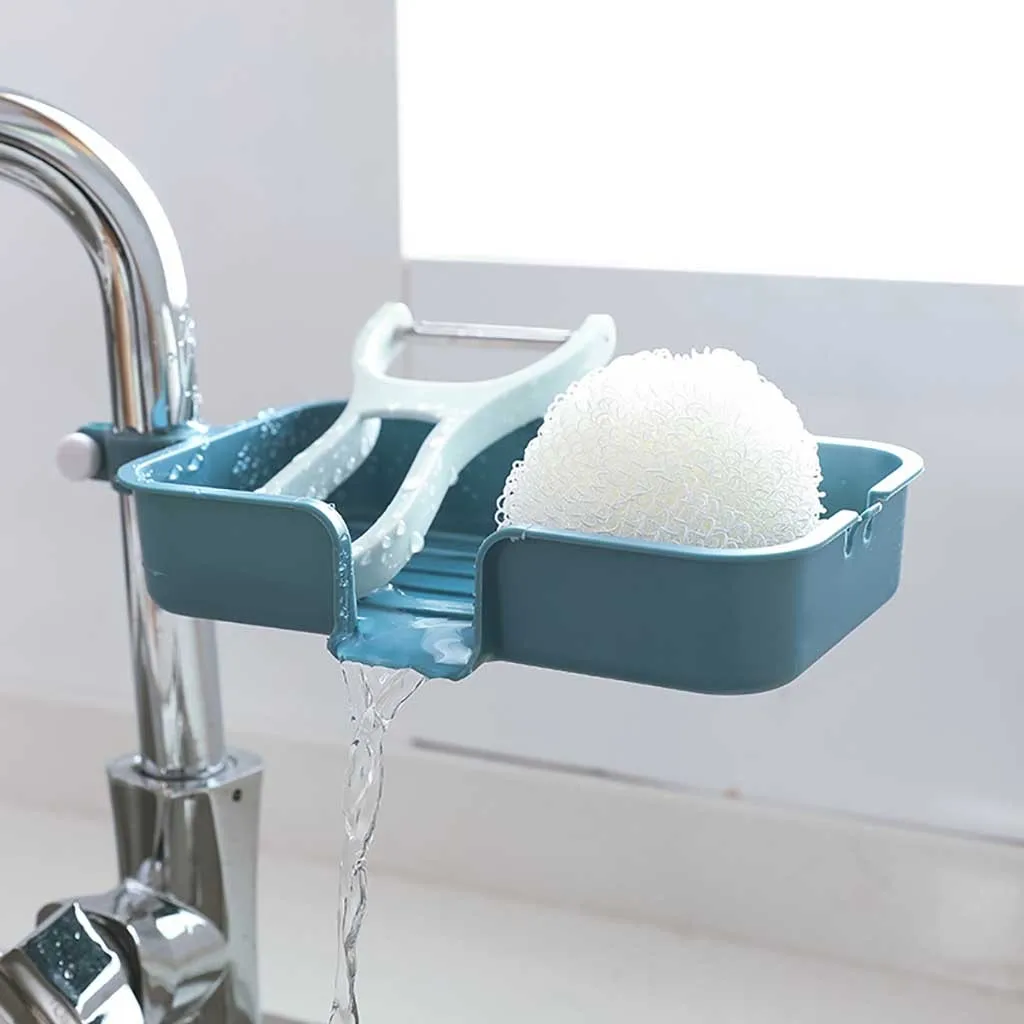 Кухонная сушилка креативная регулируемая стойка для хранения раковины вешалка