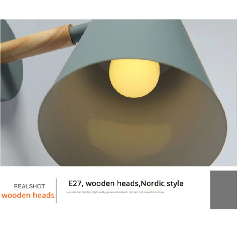 Настенный светильник светодиодный в скандинавском стиле|Комнатные настенные LED