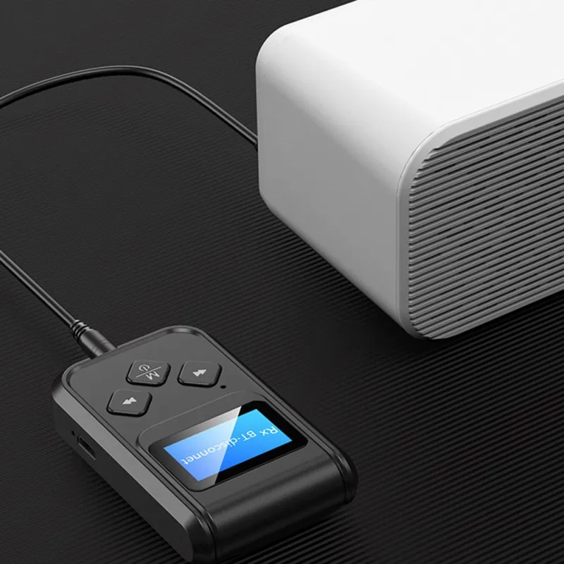 2020 Новый 2 в 1 Bluetooth 5 0 беспроводной аудио адаптер передатчик приемник ЖК экран